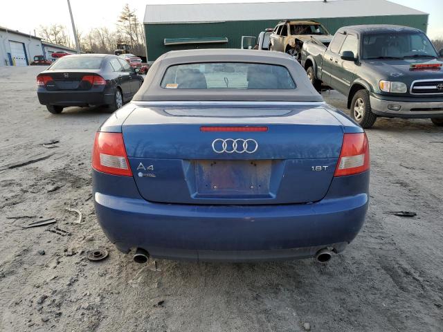 Photo 6 from auction – 2003 AUDI A4 1.8 CAB with VIN WAUAC48H23K021502