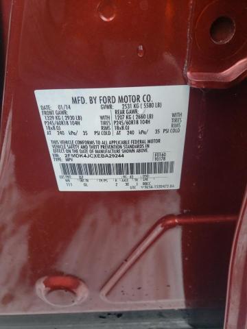 Photo 14 from auction – 2014 FORD EDGE SEL with VIN 2FMDK4JCXEBA29244