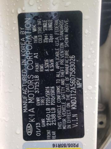 Photo 14 from auction – 2013 KIA SOUL with VIN KNDJT2A56D7583026