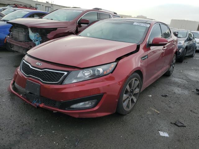 KIA OPTIMA SX 2013 with VIN 5XXGR4A67DG172870 - Photo from auction