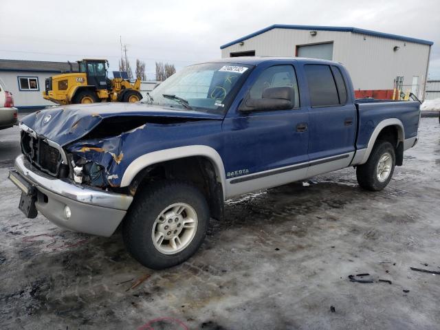 DODGE DAKOTA QUA 2000 with VIN 1B7HG2AZ3YS731903 - Photo from auction