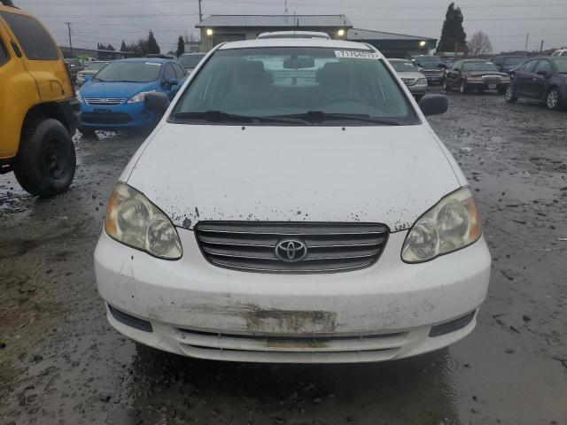 Photo 5 from auction – 2003 TOYOTA COROLLA with VIN 1NXBR32E73Z063307