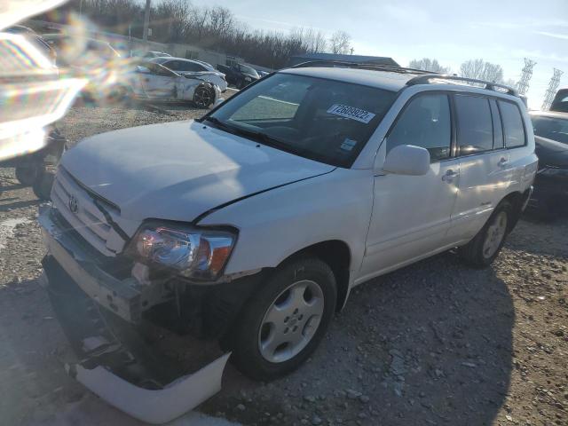 TOYOTA HIGHLANDER 2007 with VIN JTEEP21A170187498 - Photo from auction