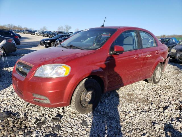 CHEVROLET AVEO LS 2010 with VIN KL1TD5DE3AB133952 - Photo from auction