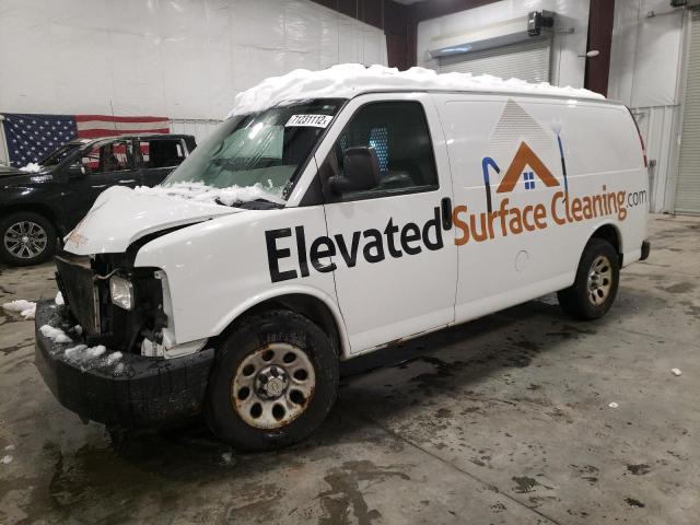 CHEVROLET EXPRESS G1 2011 with VIN 1GCSGAF40B1121936 - Photo from auction