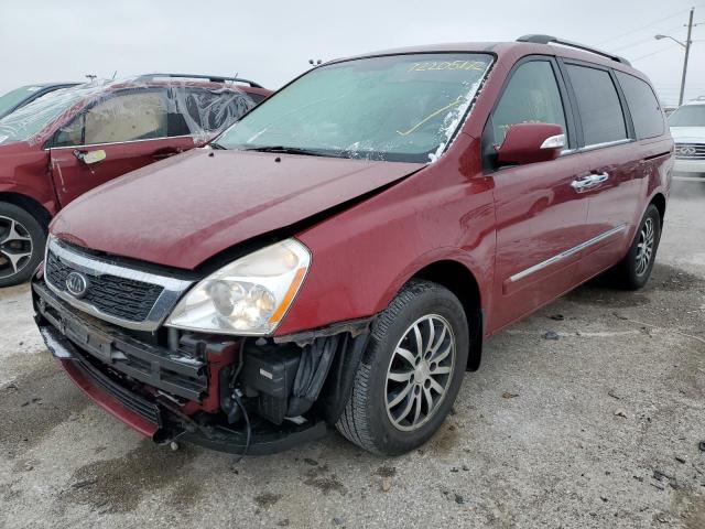KIA SEDONA EX 2012 with VIN KNDMH4C76C6465393 - Photo from auction