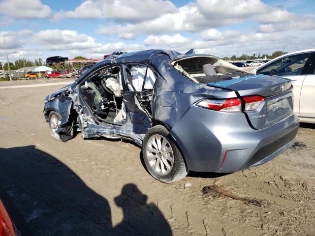 Photo 2 from auction – 2022 TOYOTA COROLLA LE with VIN JTDVPMAE5NJ201090