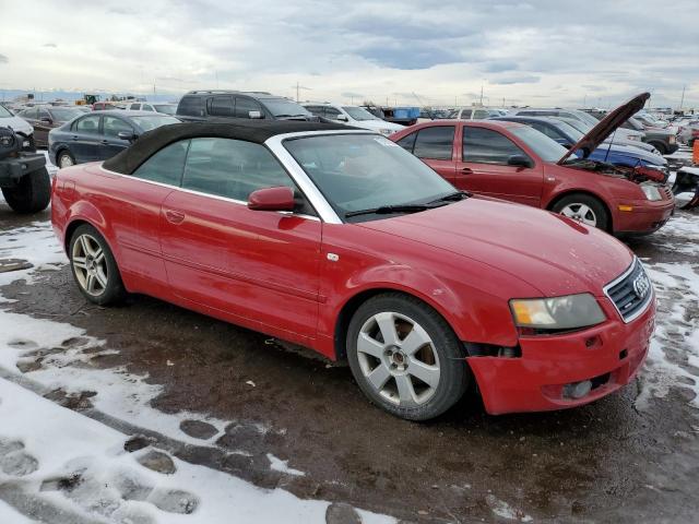 Photo 4 from auction – 2005 AUDI A4 QUATTRO with VIN WAUDT48H35K014915