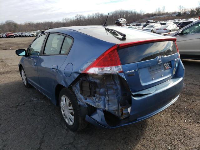 Photo 2 from auction – 2010 HONDA INSIGHT LX with VIN JHMZE2H50AS019060