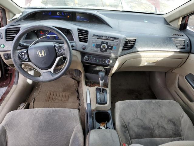 Photo 8 from auction – 2012 HONDA CIVIC LX with VIN 19XFB2F5XCE056283