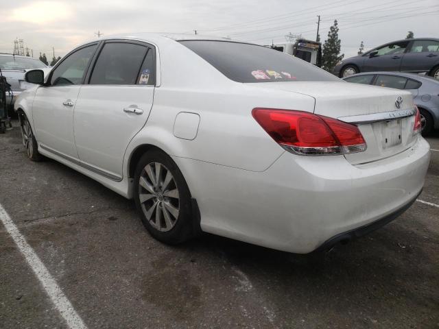 Photo 2 from auction – 2011 TOYOTA AVALON BAS with VIN 4T1BK3DB2BU423959