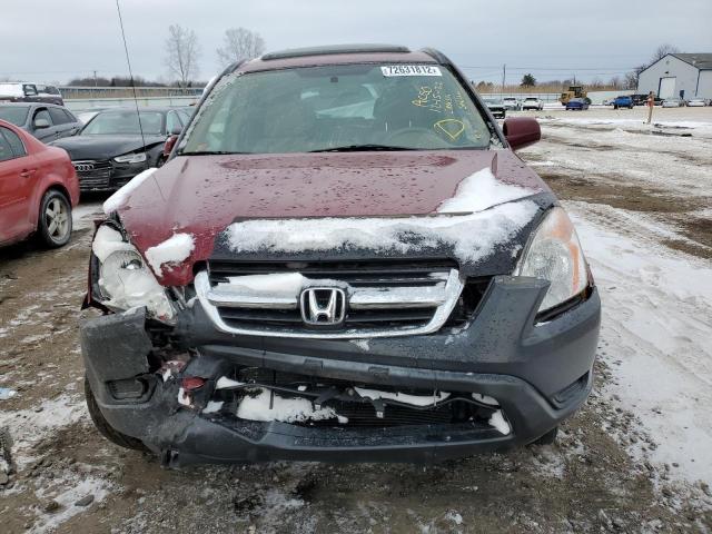 Photo 5 from auction – 2002 HONDA CR-V EX with VIN JHLRD78852C055322