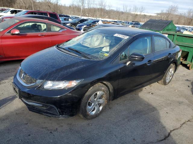 HONDA CIVIC LX 2014 with VIN 2HGFB2F57EH549203 - Photo from auction