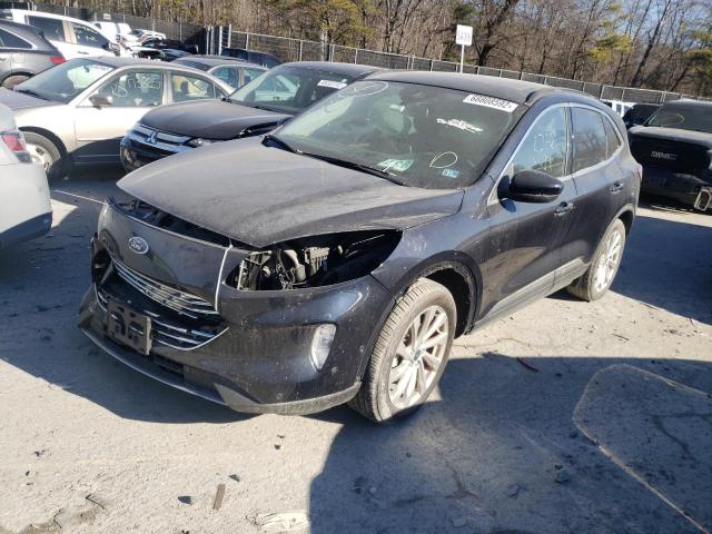 FORD ESCAPE SE 2018 with VIN 1FMCU0GD0JUD39163 - Photo from auction