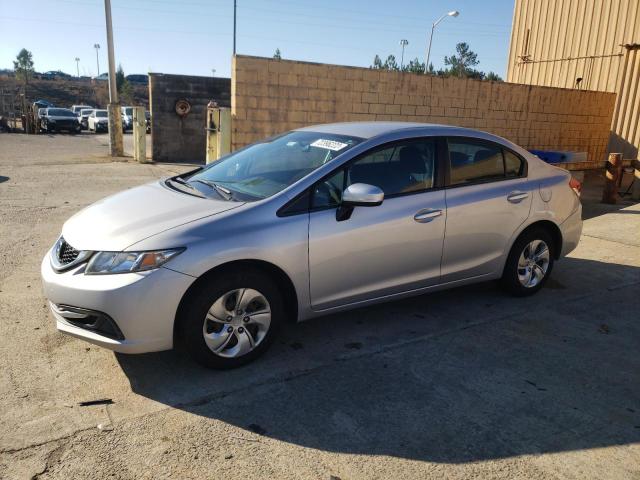 HONDA CIVIC LX 2015 with VIN 19XFB2F57FE042510 - Photo from auction