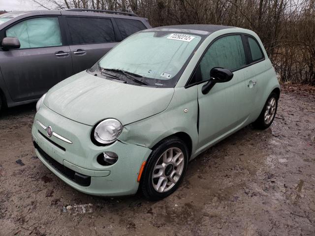 FIAT 500 2012 with VIN 3C3CFFAR0CT335346 - Photo from auction