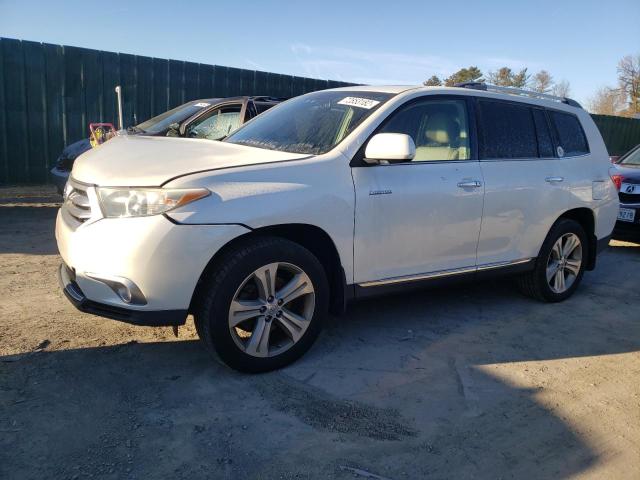 TOYOTA HIGHLANDER 2013 with VIN 5TDDK3EH5DS201780 - Photo from auction