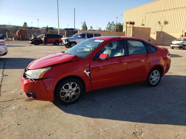 FORD FOCUS SE 2008 with VIN 1FAHP35N98W271996 - Photo from auction