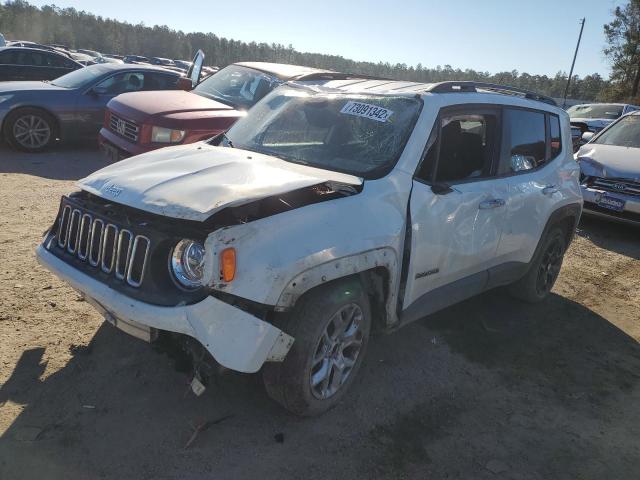 Photo 1 from auction – 2017 JEEP RENEGADE L with VIN ZACCJABB7HPG28867