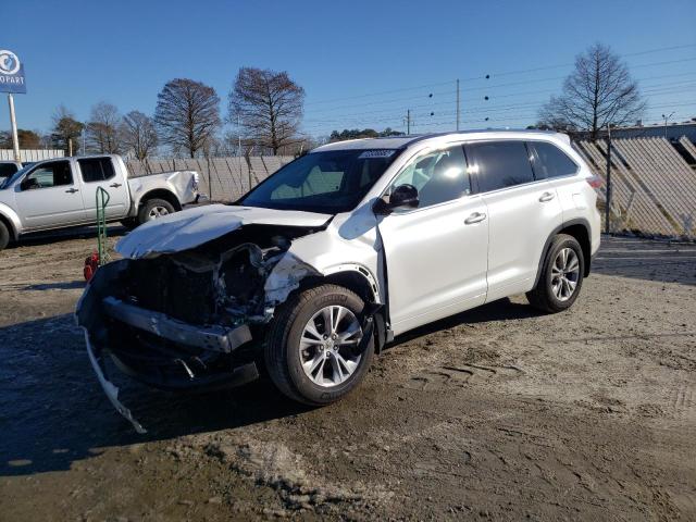 TOYOTA HIGHLANDER 2015 with VIN 5TDJKRFH6FS200502 - Photo from auction