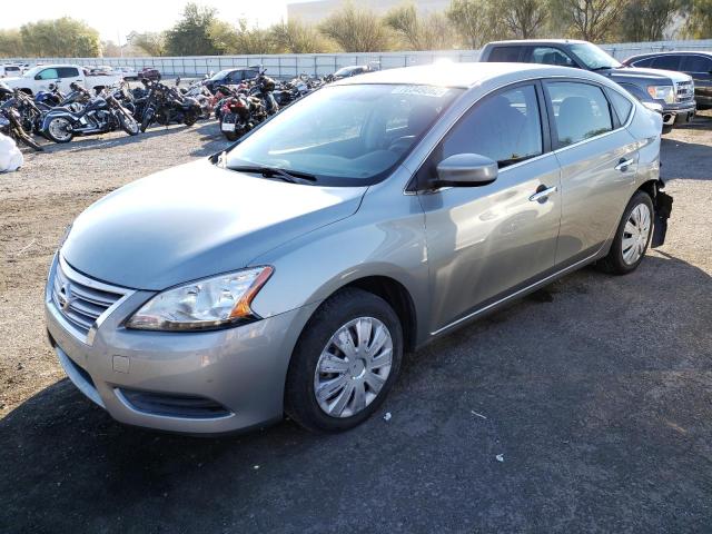 NISSAN SENTRA S 2014 with VIN 3N1AB7AP4EY339749 - Photo from auction