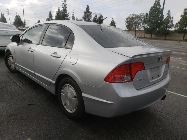 Photo 2 from auction – 2006 HONDA CIVIC HYBR with VIN JHMFA36286S010501