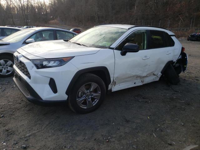 TOYOTA RAV4 LE 2022 with VIN JTMLWRFVXND146604 - Photo from auction