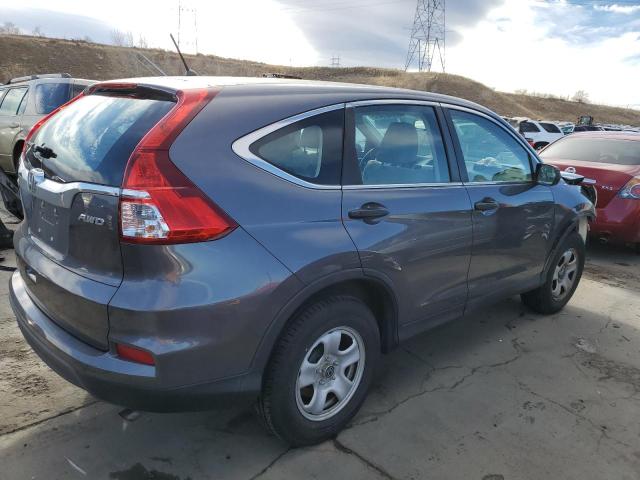 Photo 3 from auction – 2016 HONDA CR-V LX with VIN 5J6RM4H36GL115612