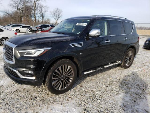 INFINITI QX80 BASE 2018 with VIN JN8AZ2NE2J9195207 - Photo from auction
