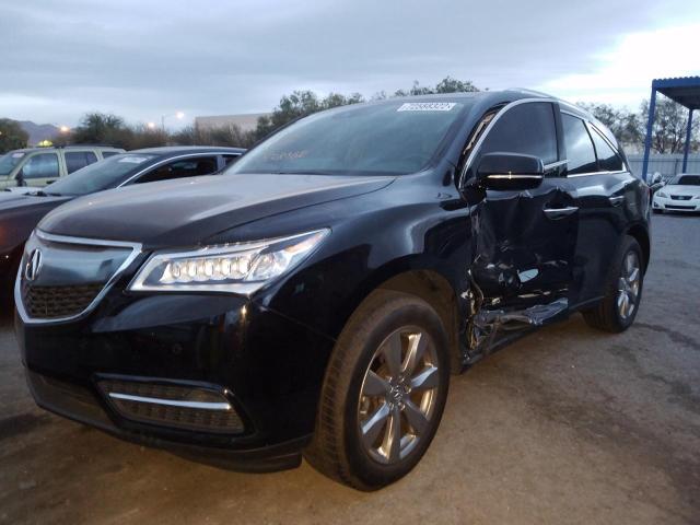 ACURA MDX ADVANC 2016 with VIN 5FRYD3H92GB010101 - Photo from auction