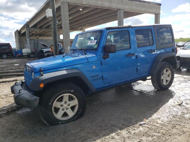 JEEP WRANGLER U 2016 with VIN 1C4BJWDG6GL263263 - Photo from auction
