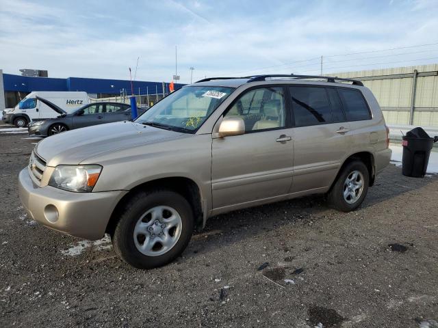 TOYOTA HIGHLANDER 2006 with VIN JTEHD21A360040510 - Photo from auction