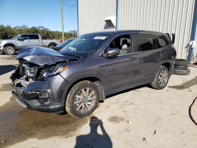Photo 1 from auction – 2021 HONDA PILOT EXL with VIN 5FNYF5H59MB033312