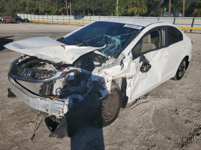 Photo 1 from auction – 2013 HONDA CIVIC LX with VIN 19XFB2F53DE010554