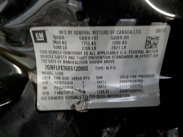 Photo 14 from auction – 2014 CHEVROLET EQUINOX LT with VIN 2GNFLFE36E6120902