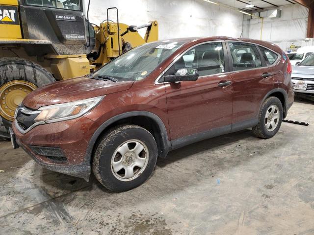 HONDA CR-V LX 2015 with VIN 5J6RM4H36FL041090 - Photo from auction