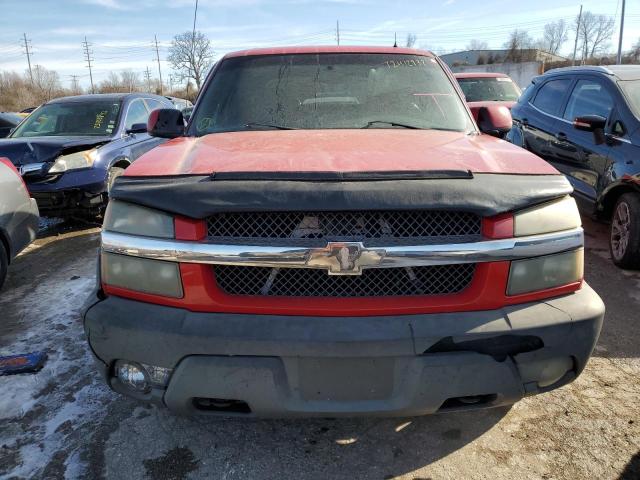Photo 5 from auction – 2002 CHEVROLET AVALANCHE with VIN 3GNEC13T02G225114