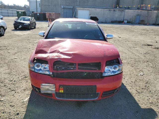 Photo 5 from auction – 2005 AUDI S4 with VIN WAUPL68E35A035400
