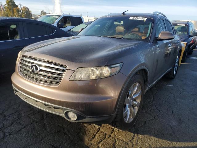 INFINITI FX45 2005 with VIN JNRBS08W65X401580 - Photo from auction