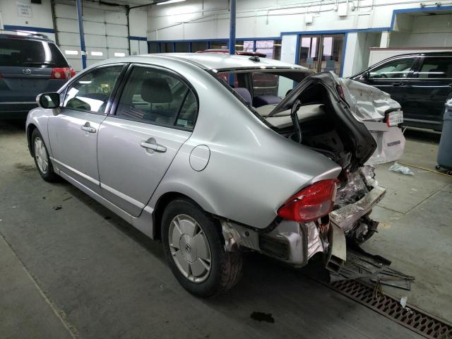 Photo 2 from auction – 2008 HONDA CIVIC HYBR with VIN JHMFA362X8S021972