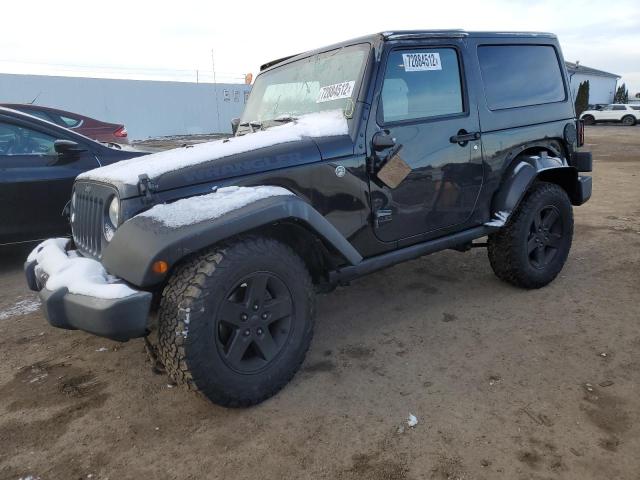 JEEP WRANGLER S 2017 with VIN 1C4AJWAG3HL593864 - Photo from auction