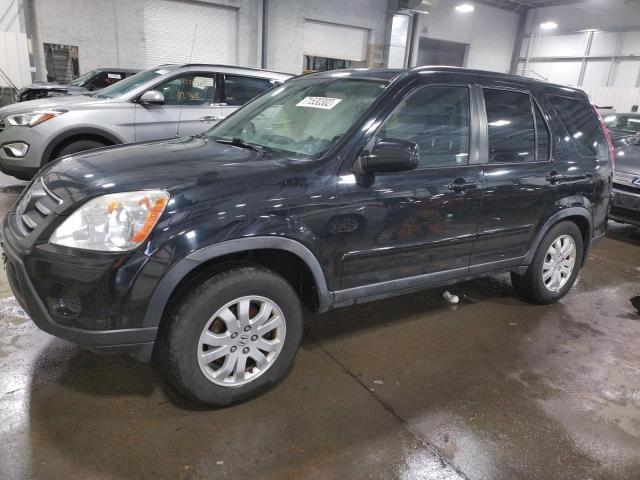 HONDA CR-V SE 2006 with VIN JHLRD78916C024129 - Photo from auction