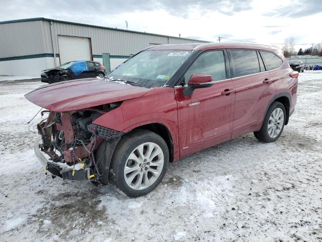 TOYOTA HIGHLANDER 2020 with VIN 5TDXBRCH1LS006017 - Photo from auction