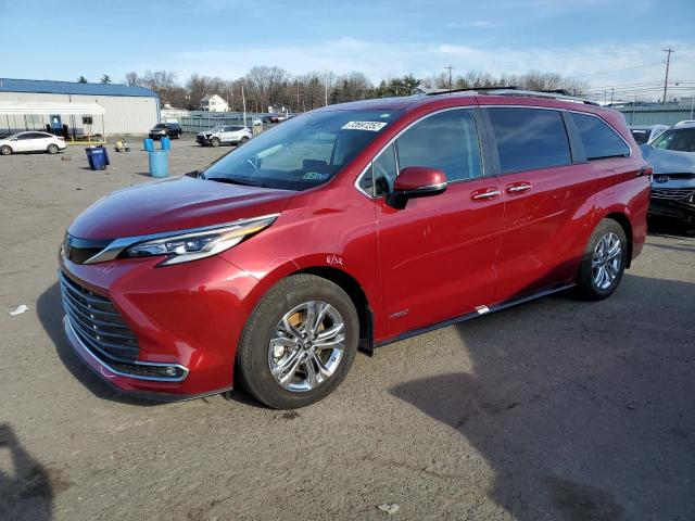 TOYOTA SIENNA LIM 2021 with VIN 5TDESKFC0MS036450 - Photo from auction