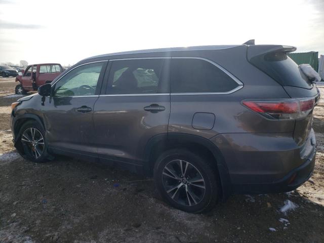 Photo 2 from auction – 2016 TOYOTA HIGHLANDER with VIN 5TDJKRFH5GS501280
