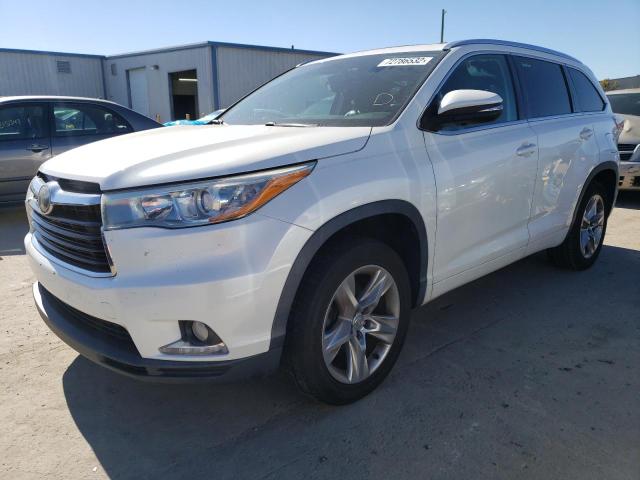 TOYOTA HIGHLANDER 2014 with VIN 5TDYKRFH8ES008978 - Photo from auction