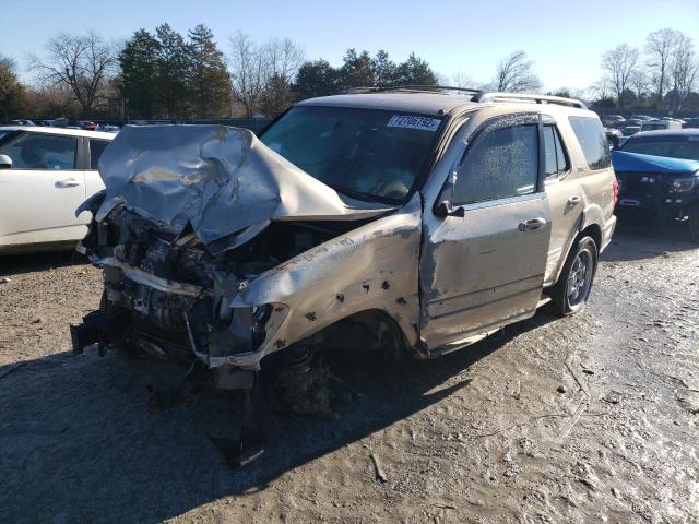 TOYOTA SEQUOIA SR 2002 with VIN 5TDZT34AX2S089353 - Photo from auction
