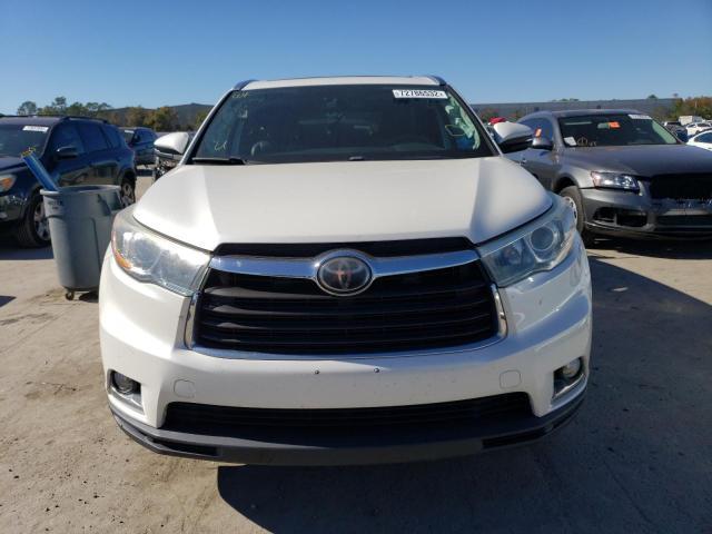 Photo 5 from auction – 2014 TOYOTA HIGHLANDER with VIN 5TDYKRFH8ES008978