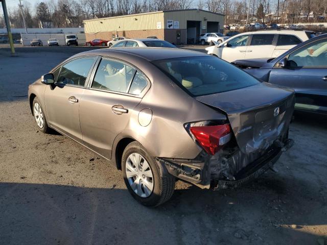 Zdjęcie 2 z aukcji – 2012 HONDA CIVIC LX z VIN 2HGFB2F59CH542136