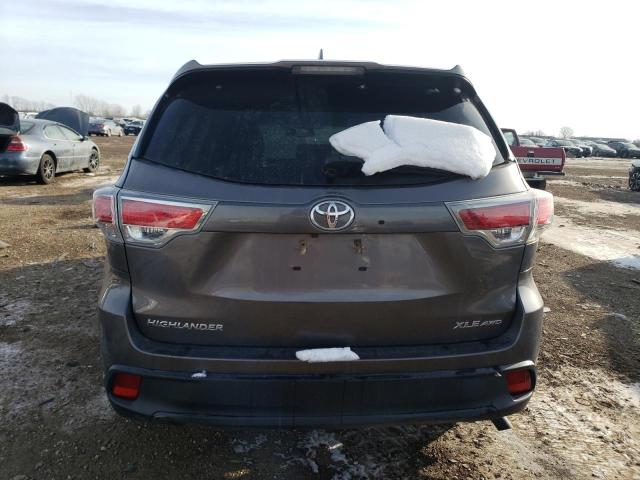 Photo 6 from auction – 2016 TOYOTA HIGHLANDER with VIN 5TDJKRFH5GS501280